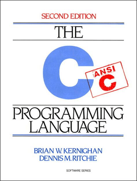 Cover of The C Programming Language by Brian W. Kernighan